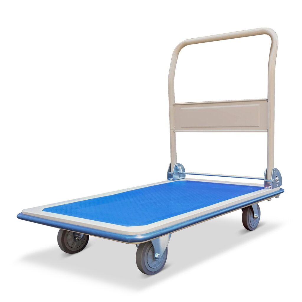 Lemez Összehajtható platform kocsi terhelhetőség 150 kg SzxMé 480 x 740 mm Termékkép: Lemez Összehajtható platform kocsi terhelhetőség 150 kg SzxMé 480 x 740 mm