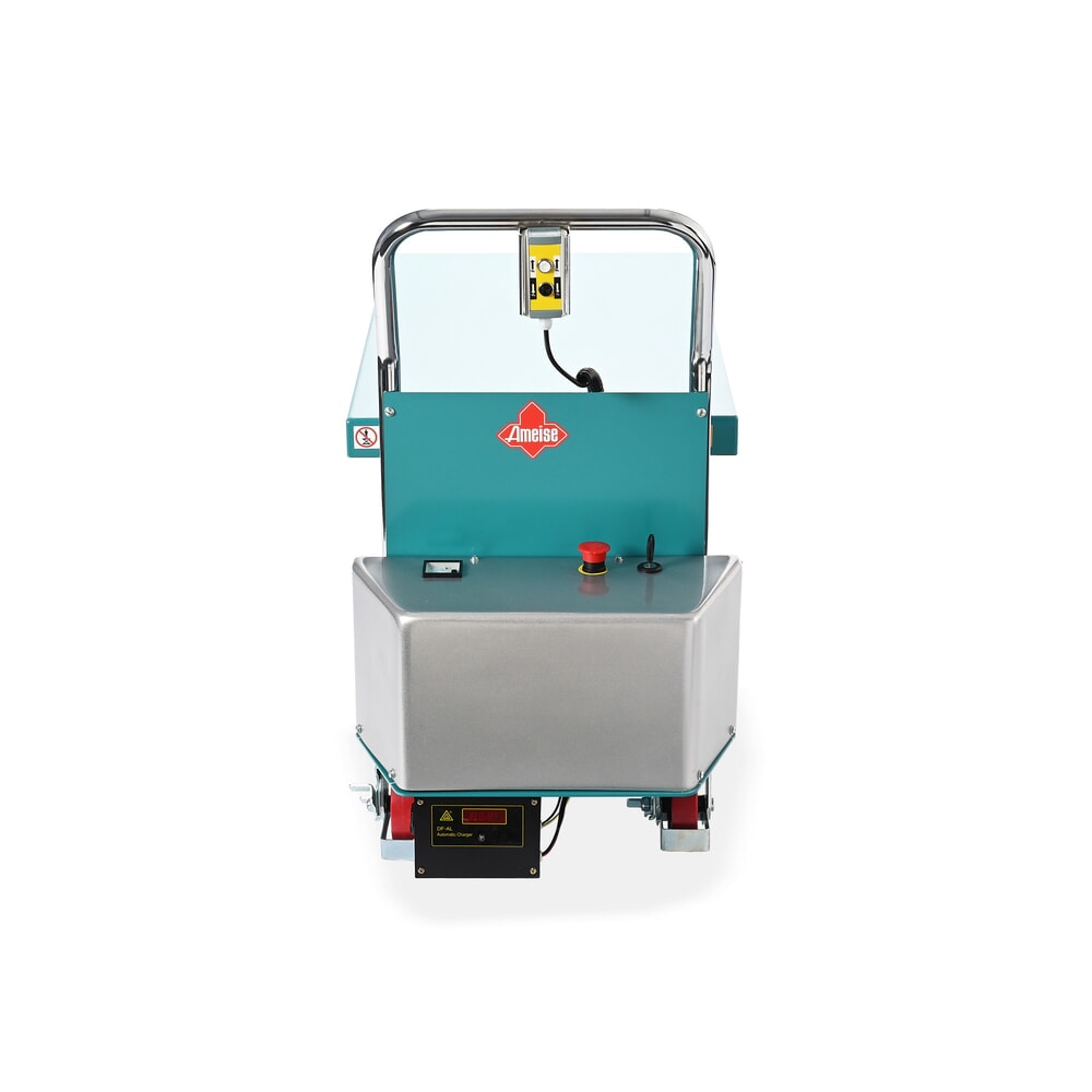 Termékkép száma 2: Ameise® elektromos dupla ollós emelőasztalos kocsi, teherbírás 350 kg, plató méret 910 x 500 mm