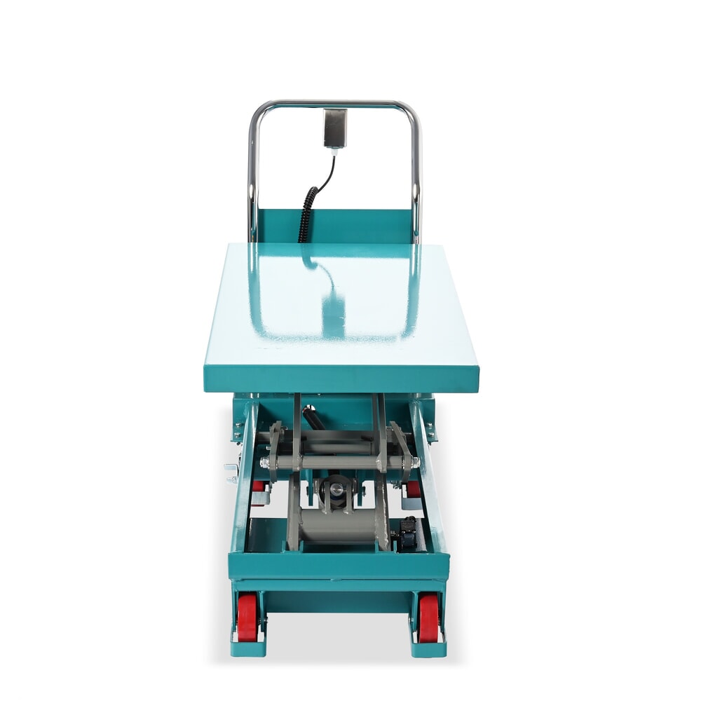 Termékkép száma 3: Ameise® elektromos dupla ollós emelőasztalos kocsi, teherbírás 350 kg, plató méret 910 x 500 mm