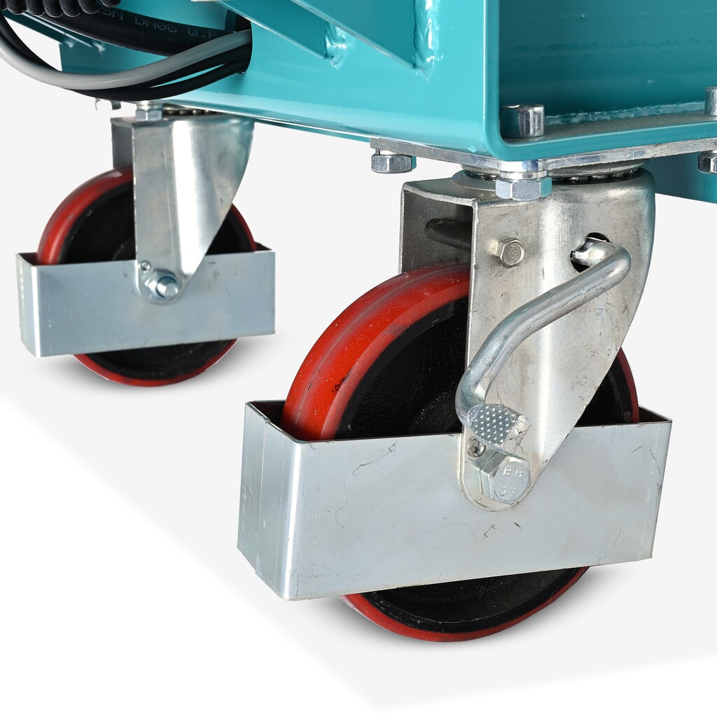 Ameise® elektromos ollós emelőasztalos kocsi, teherbírás 500 kg, plató méret 1.010 x 520 mm Termékkép száma 6: Ameise® elektromos ollós emelőasztalos kocsi, teherbírás 500 kg, plató méret 1.010 x 520 mm