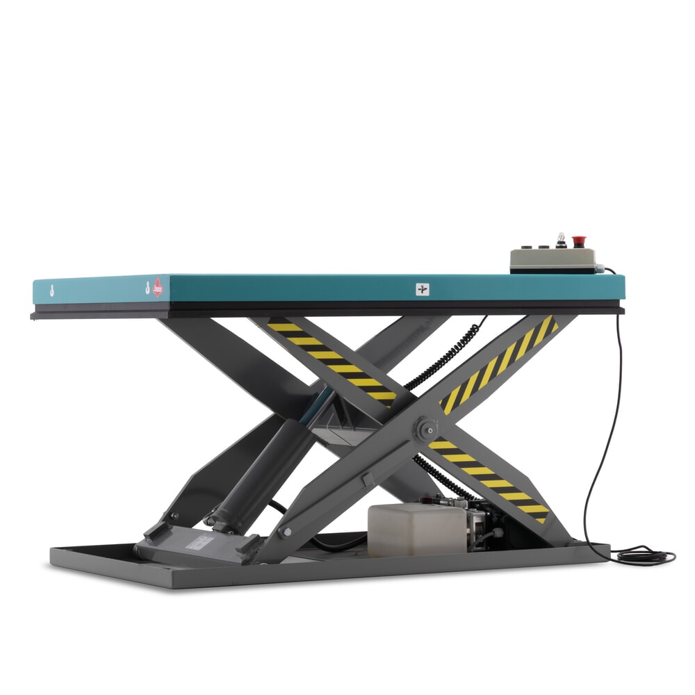 Termékkép száma 7: Ameise® ollós emelőasztal, egyszeres olló, teherbírás 500 kg, plató méret 1.300 x 800 mm