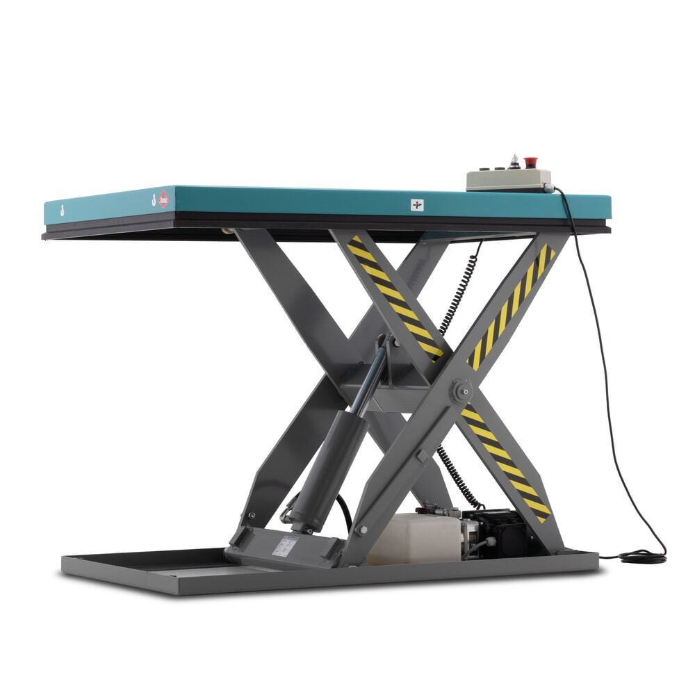 Termékkép: Ameise® ollós emelőasztal, egyszeres olló, teherbírás 500 kg, plató méret 1.300 x 800 mm