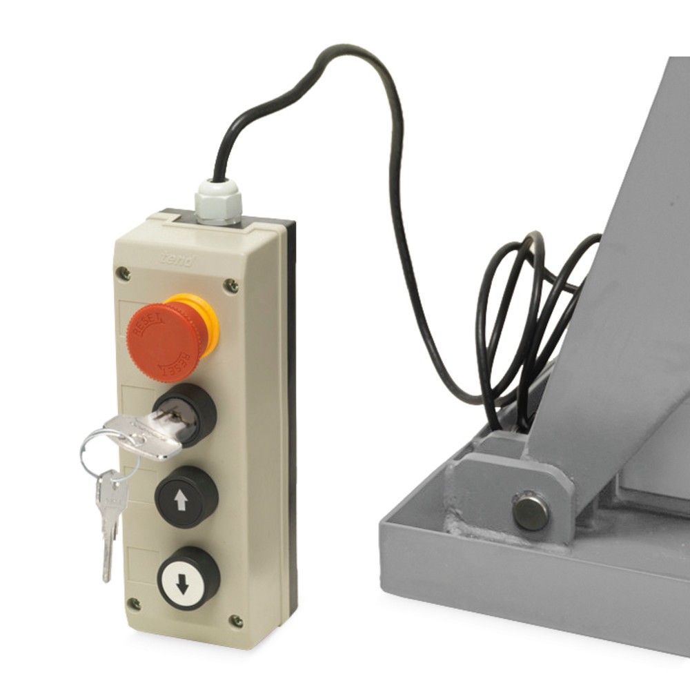 Termékkép száma 2: Ameise® ollós emelőasztal, egyszeres olló, teherbírás 1 000 kg, plató méret 1.300 x 800 mm