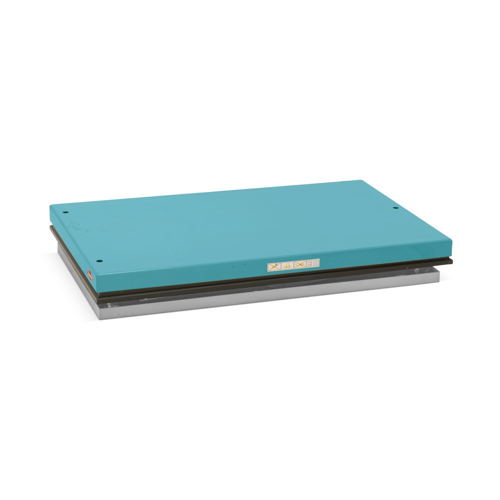 Termékkép száma 4: Ameise® ollós emelőasztal, egyszeres olló, teherbírás 1 000 kg, plató méret 1.300 x 800 mm