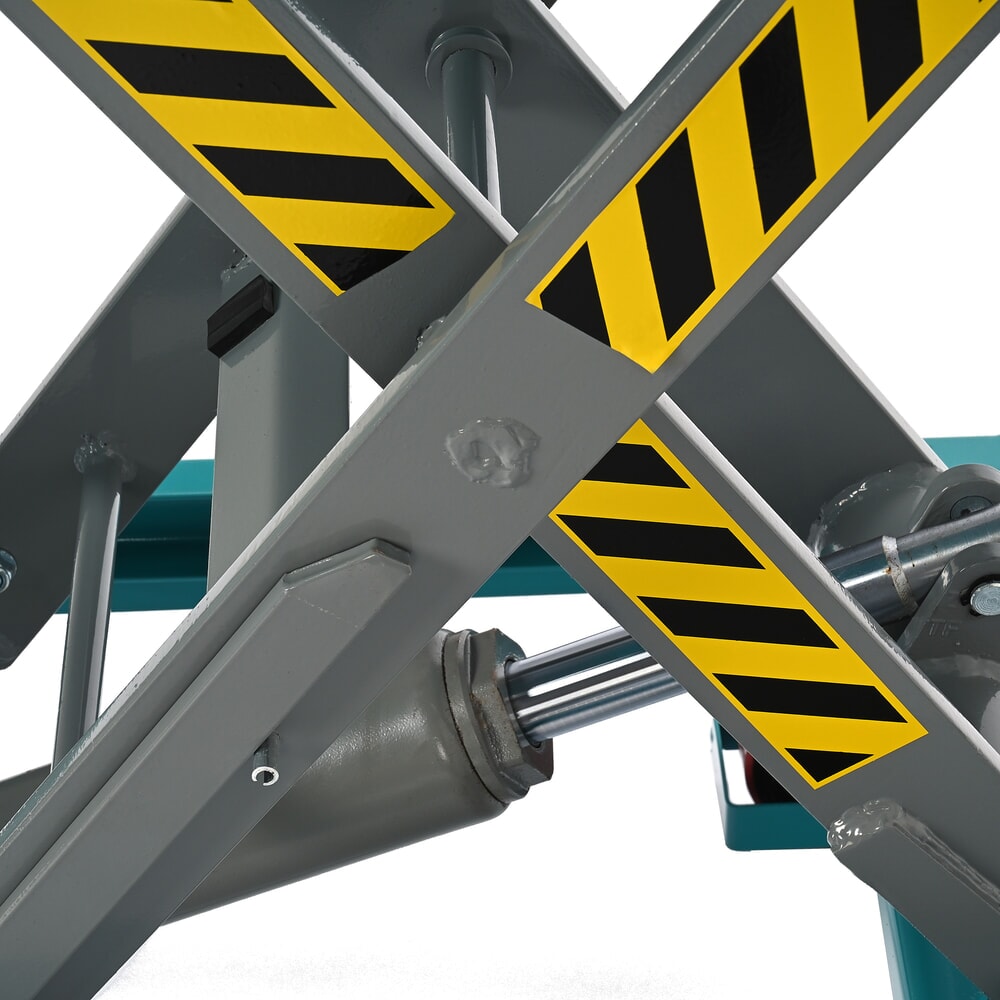 Termékkép száma 11: Ameise® ollós emelőasztalos kocsi, fix akasztókengyel, teherbírás 500 kg, egyenként 850 x 500 mm