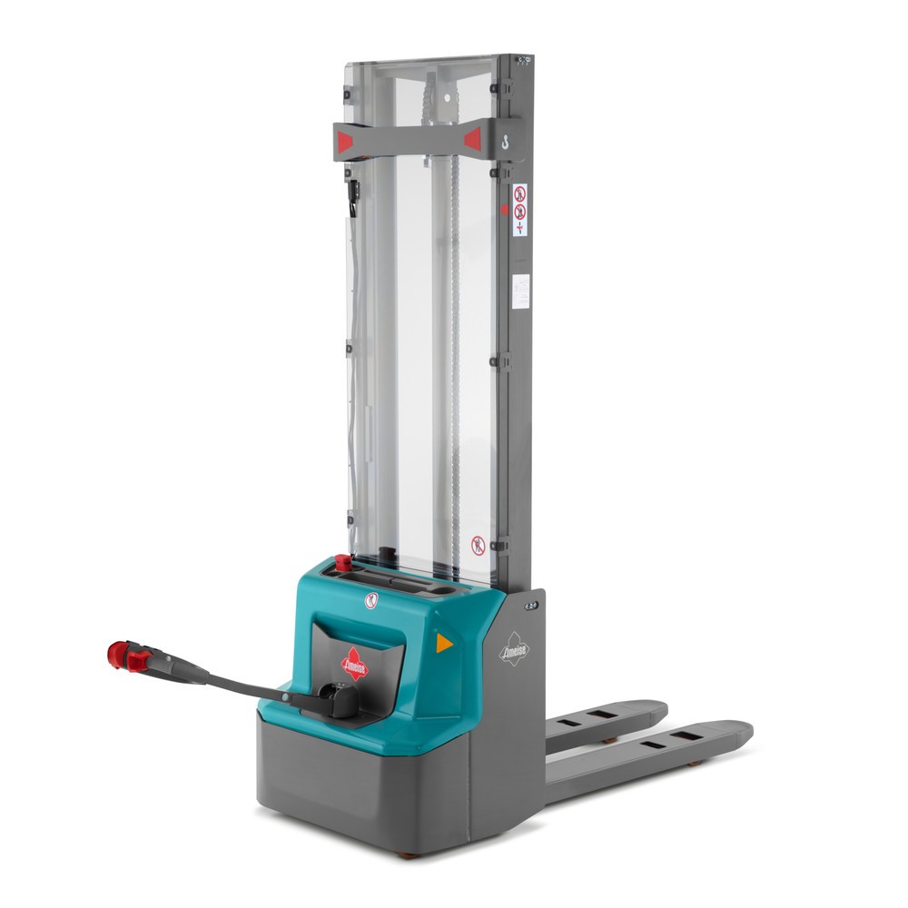 Termékkép száma 4: Ameise® PSE 1.2 Inital-lift elektromos gyalogkíséretű targonca kerékkaremeléssel, emelési magasság 2900 mm, teherbírás 1200 kg