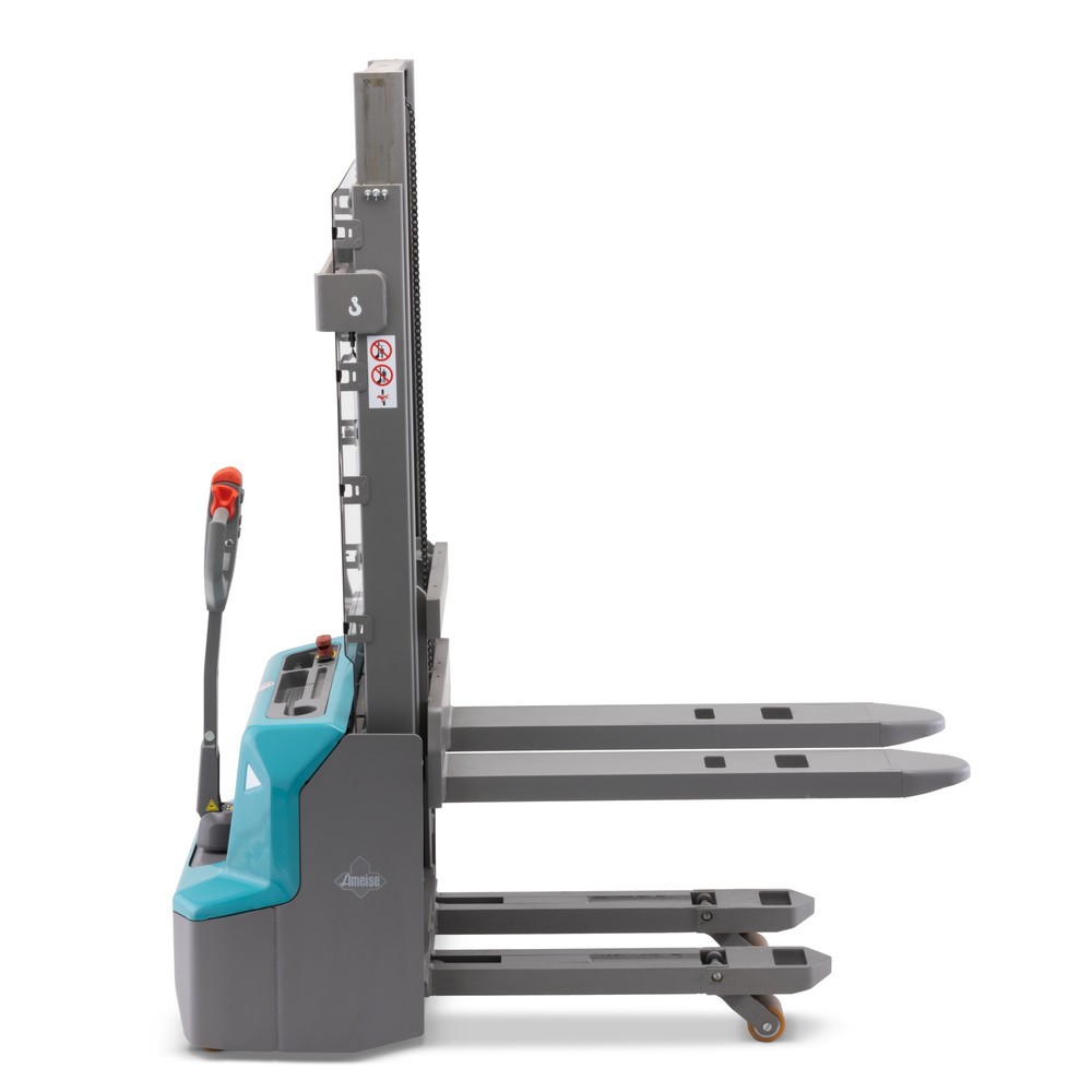 Termékkép száma 6: Ameise® PSE 1.2 Inital-lift elektromos gyalogkíséretű targonca kerékkaremeléssel, emelési magasság 2900 mm, teherbírás 1200 kg