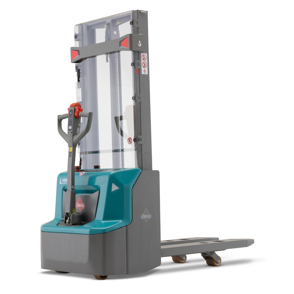 Termékkép száma 7: Ameise® PSE 1.2 Inital-lift elektromos gyalogkíséretű targonca kerékkaremeléssel, emelési magasság 2900 mm, teherbírás 1200 kg