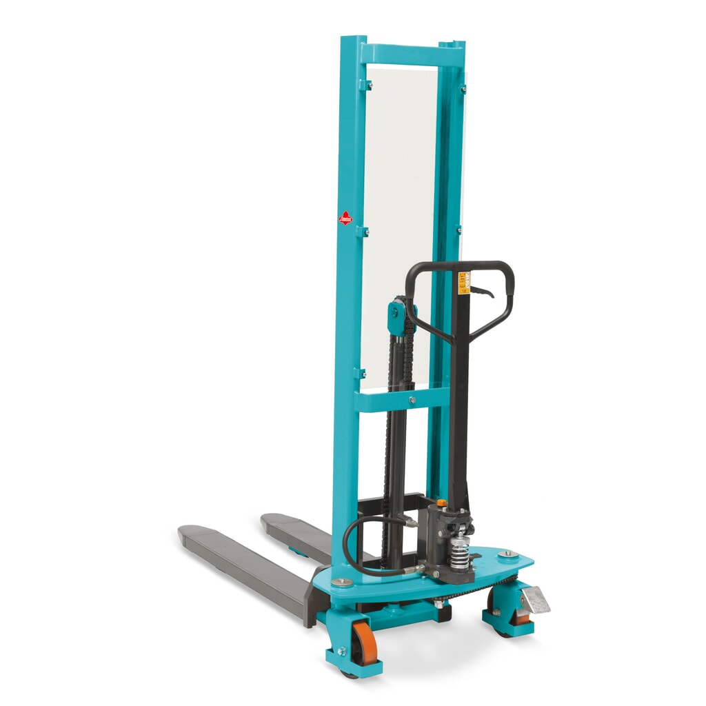 Termékkép száma 1: Ameise® PSM 1.0 hidraulikus targonca gyorsemeléssel, egytagú emelőoszloppal, emelési magasság 1600 mm, teherbírás 1000 kg