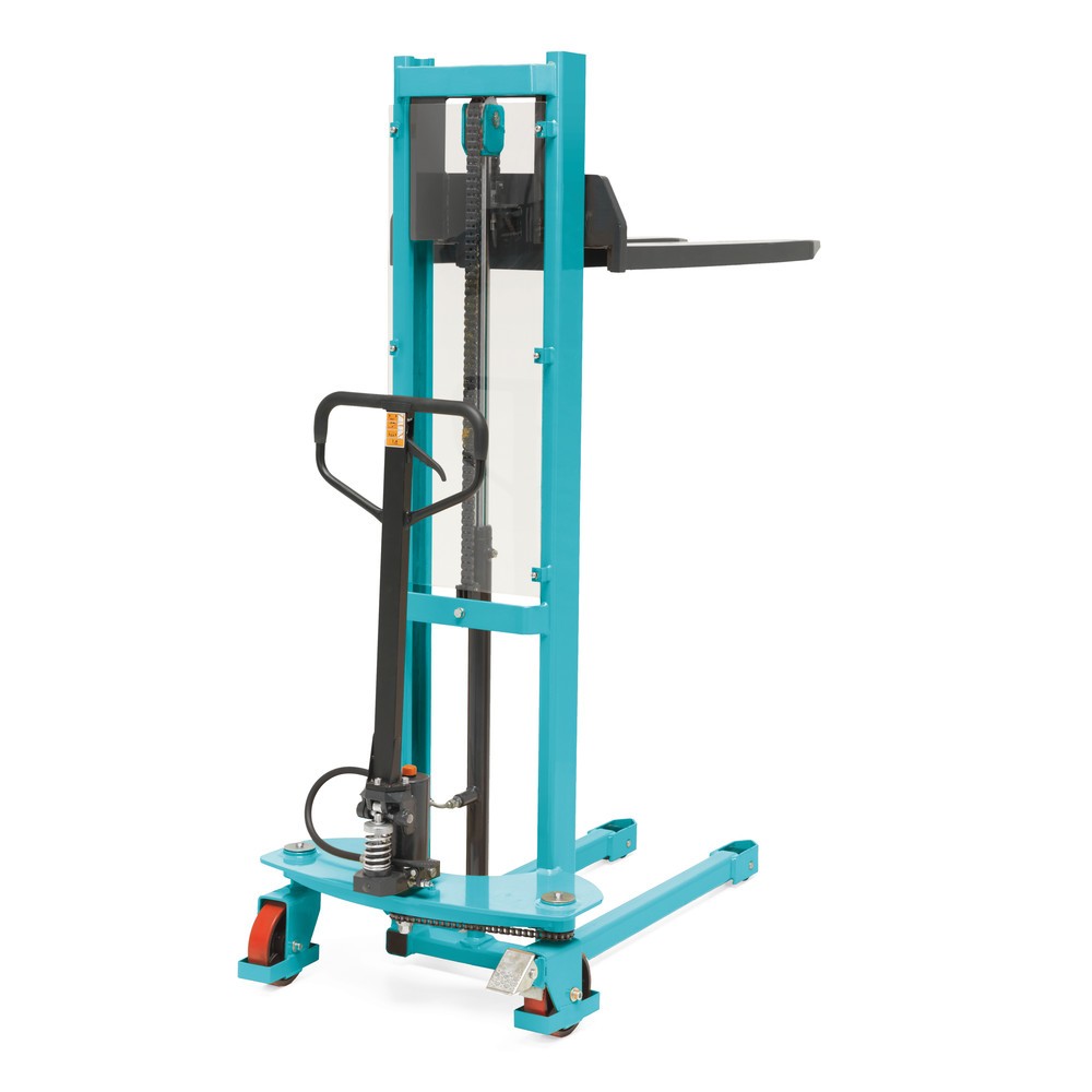 Termékkép száma 3: Ameise® PSM 1.0 hidraulikus targonca gyorsemeléssel, egytagú emelőoszloppal, emelési magasság 1600 mm, teherbírás 1000 kg