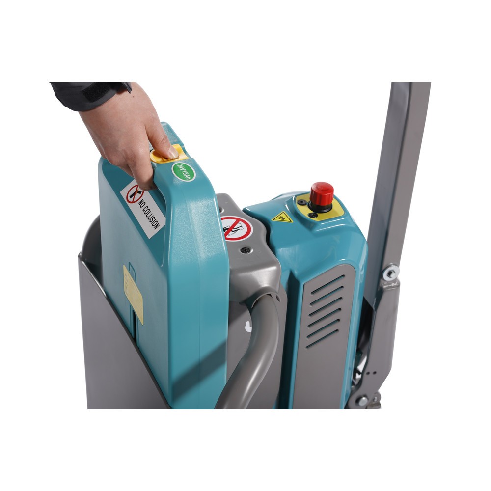 Termékkép száma 6: Ameise® PTE 1.1 elektromos emelőkocsi, teherbírás 1100 kg, villahossz 1150 mm
