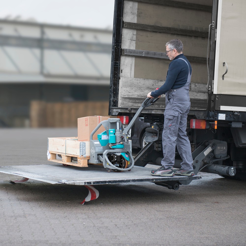 Termékkép száma 8: Ameise® PTE 1.3 elektromos emelőkocsi, teherbírás 1300 kg, villahossz 1150 mm
