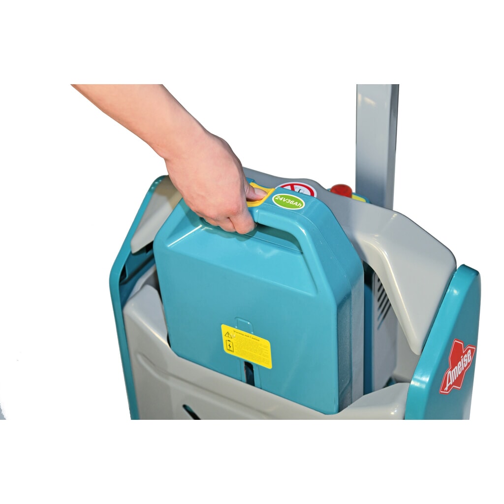 Termékkép száma 2: Csereakkumulátor az Ameise® TTE 1.0 lítiumion-akkumulátoros elektromos vontatótargoncához