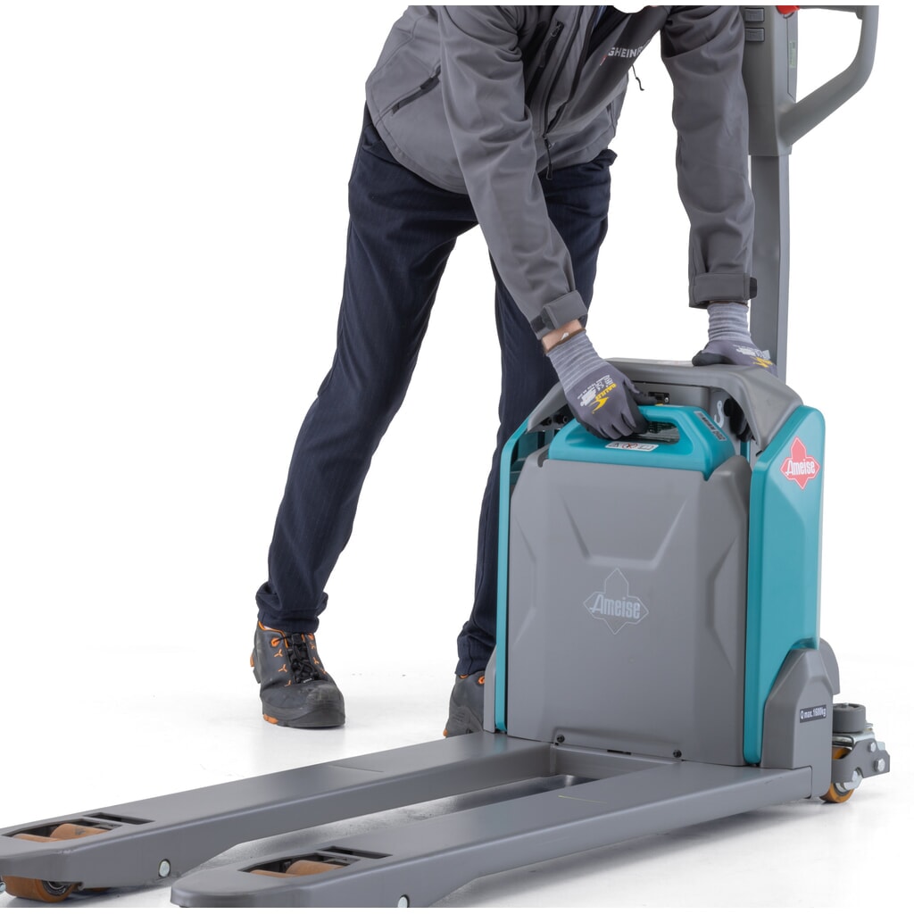 Ameise® PTE 1.6 elektromos emelőkocsi, teherbírás 1600 kg, villahossz 1150 mm Termékkép száma 3: Ameise® PTE 1.6 elektromos emelőkocsi, teherbírás 1600 kg, villahossz 1150 mm