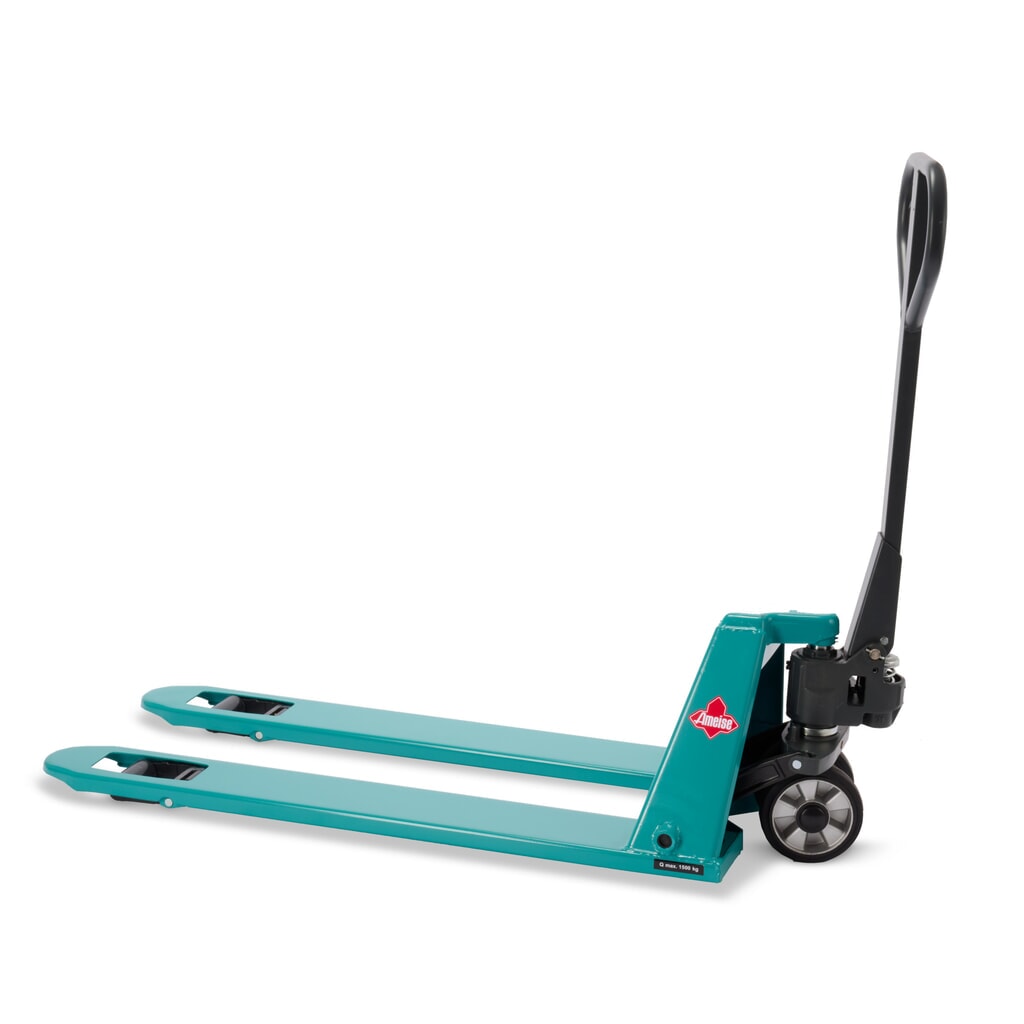 Ameise® PTM 1.5 Low, laposvillás kézi emelőkocsi, teherbírás 1500 kg, villahossz 1150 mm, tömörgumi/poliuretán kerekek Termékkép száma 3: Ameise® PTM 1.5 Low, laposvillás kézi emelőkocsi, teherbírás 1500 kg, villahossz 1150 mm, tömörgumi/poliuretán kerekek