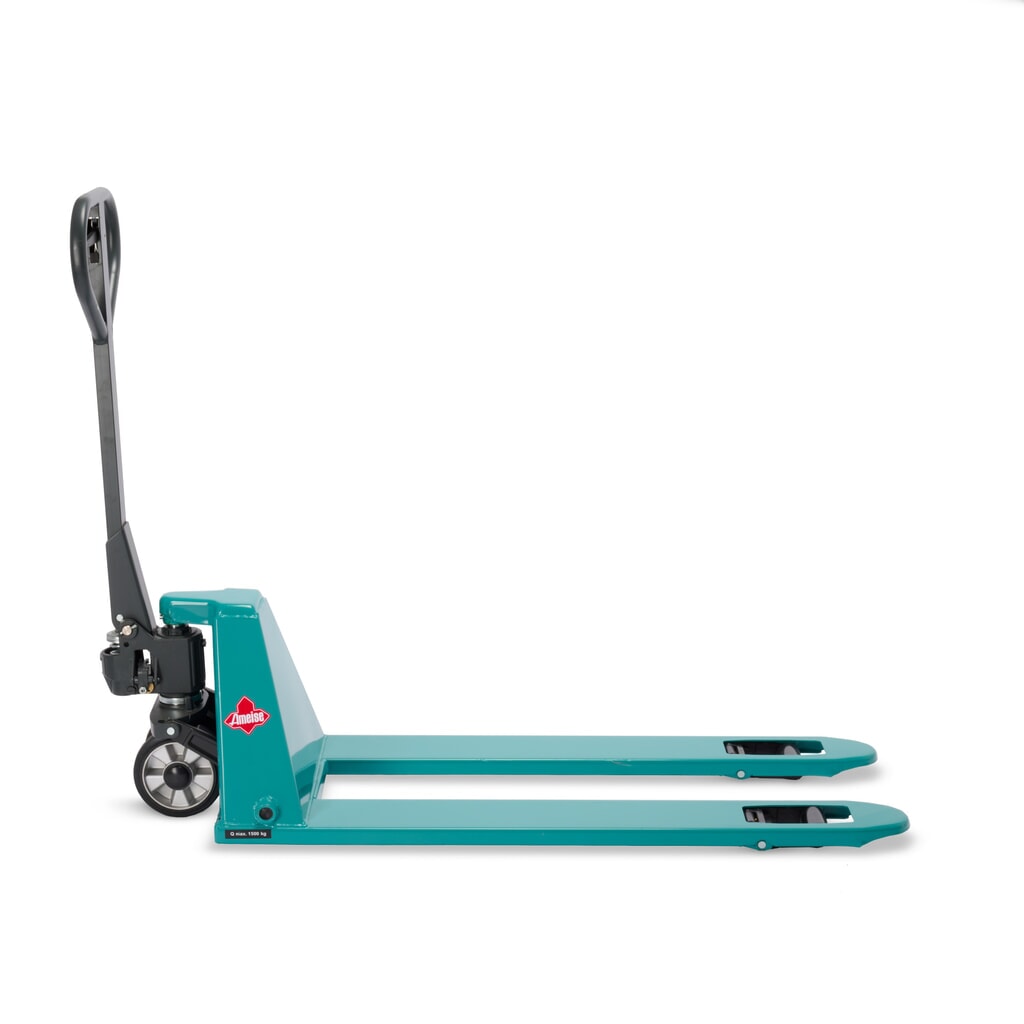 Termékkép száma 5: Ameise® PTM 1.5 Low, laposvillás kézi emelőkocsi, teherbírás 1500 kg, villahossz 1150 mm, tömörgumi/poliuretán kerekek