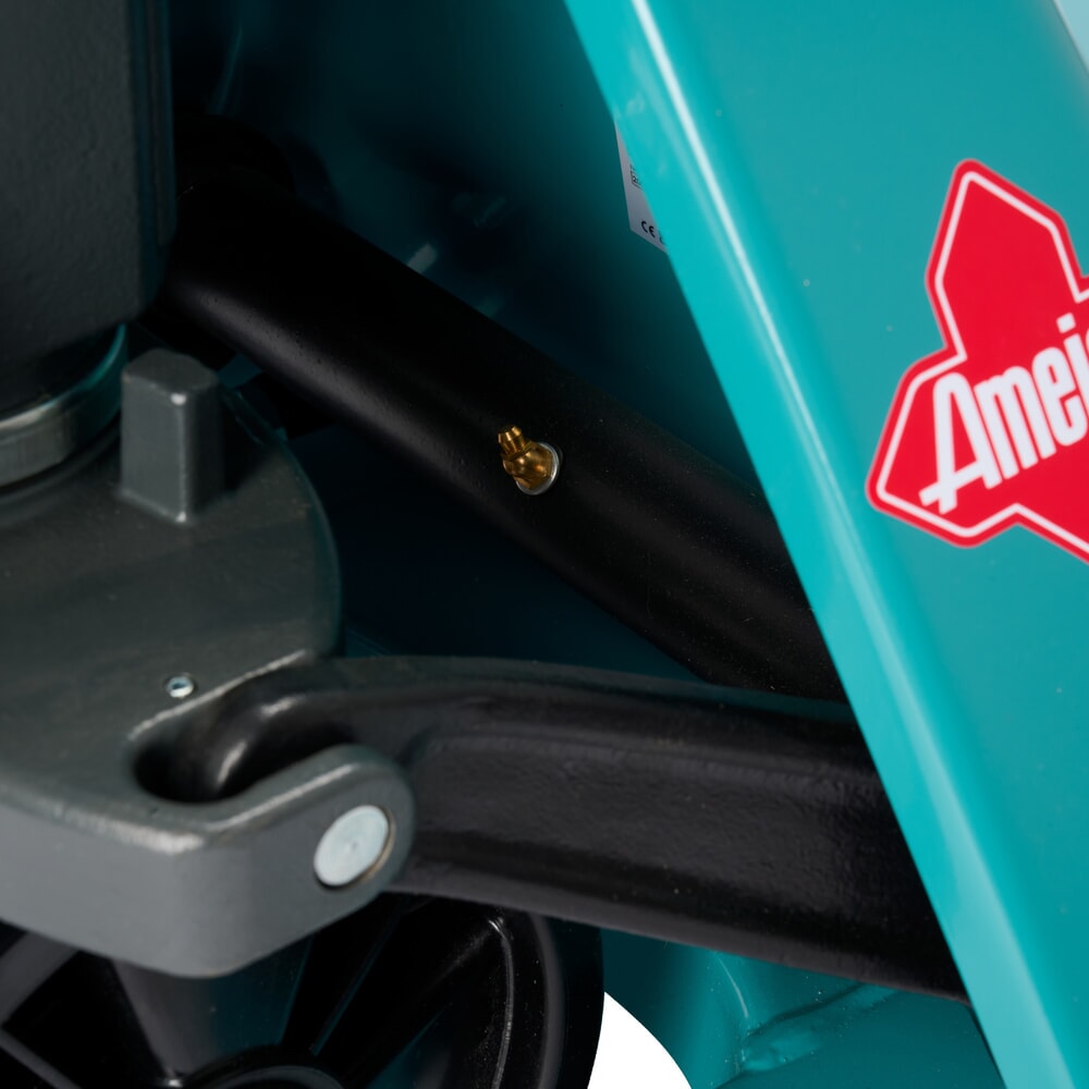 Termékkép száma 12: Ameise® PTM 2.0 kézi emelőkocsi, 2000 kg teherbírás, 1500 mm villahossz, poliuretán kerekek, tandem görgők