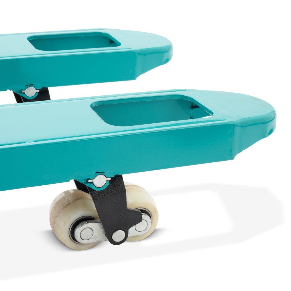 Termékkép száma 11: Ameise® PTM 2.0 kézi emelőkocsi, 2000 kg teherbírás, 2500 mm villahossz, nylon kerekek, tandem görgők