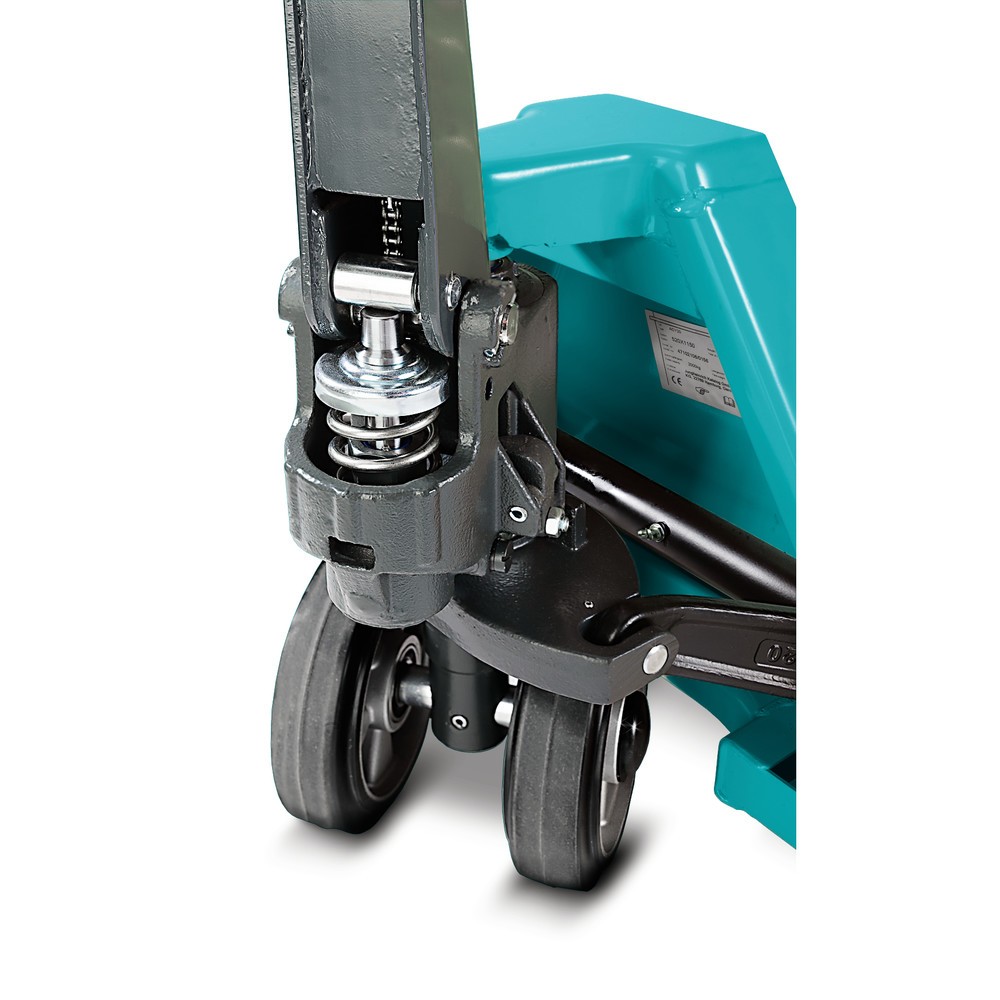 Termékkép száma 6: Ameise® PTM 2.0 kézi emelőkocsi, 2000 kg teherbírás, 1150 mm villahossz, nylon kerekek