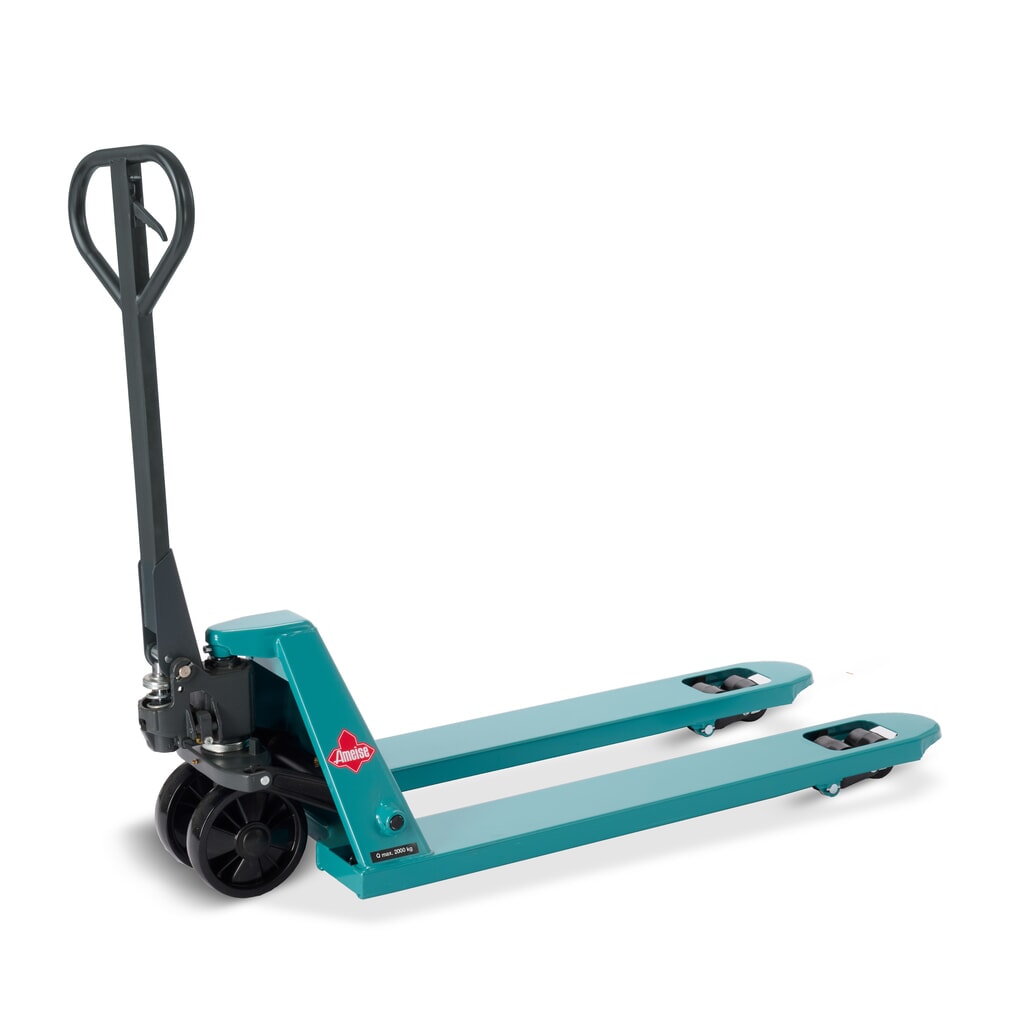Ameise® PTM 2.0 kézi emelőkocsi, 2000 kg teherbírás, 1150 mm villahossz, poliuretán kerekek, tandem görgők Termékkép száma 14: Ameise® PTM 2.0 kézi emelőkocsi, 2000 kg teherbírás, 1150 mm villahossz, poliuretán kerekek, tandem görgők