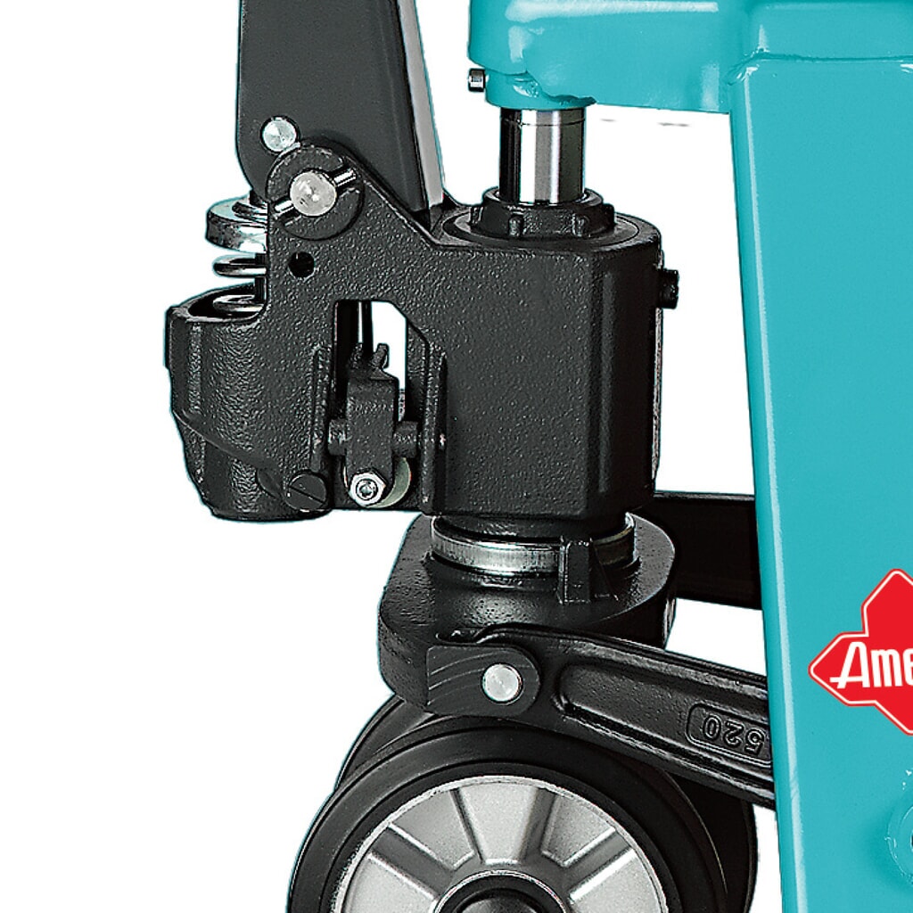 Ameise® PTM 2.0 kézi emelőkocsi gyorsemeléssel, 2000 kg teherbírás, 1150 mm villahossz, tömörgumi/poliuretán kerekek Termékkép száma 9: Ameise® PTM 2.0 kézi emelőkocsi gyorsemeléssel, 2000 kg teherbírás, 1150 mm villahossz, tömörgumi/poliuretán kerekek