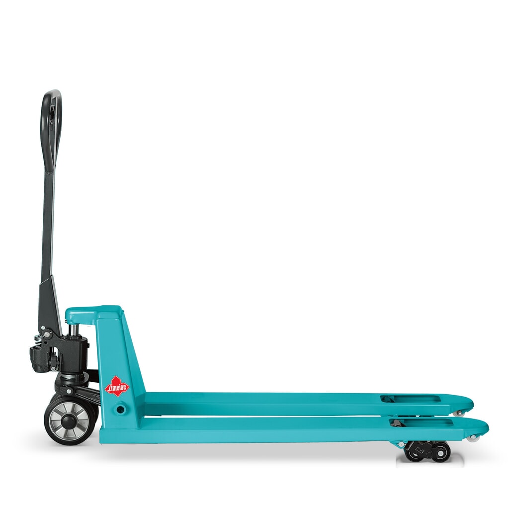 Termékkép száma 9: Ameise® PTM 2.0 kézi emelőkocsi, 2000 kg teherbírás, 1150 mm villahossz, poliuretán kerekek, tandem görgők