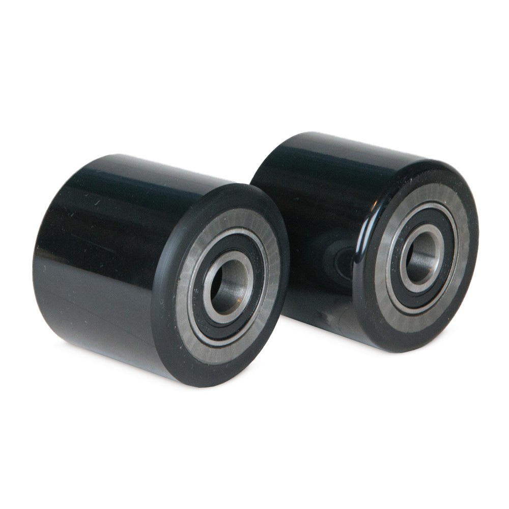 Termékkép száma 4: Ameise® PTM 2.0 kézi emelőkocsi, 2000 kg teherbírás, 800 mm villahossz, tömörgumi/poliuretán kerekek, tandem görgők