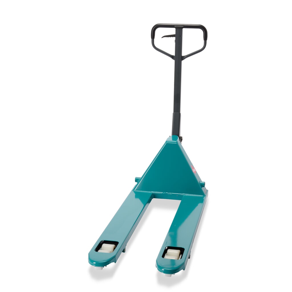 Ameise® PTM 2.5 kézi emelőkocsi, 2500 kg teherbírás, 1150 mm villahossz, nylon kerekek, tandem görgők Termékkép száma 5: Ameise® PTM 2.5 kézi emelőkocsi, 2500 kg teherbírás, 1150 mm villahossz, nylon kerekek, tandem görgők