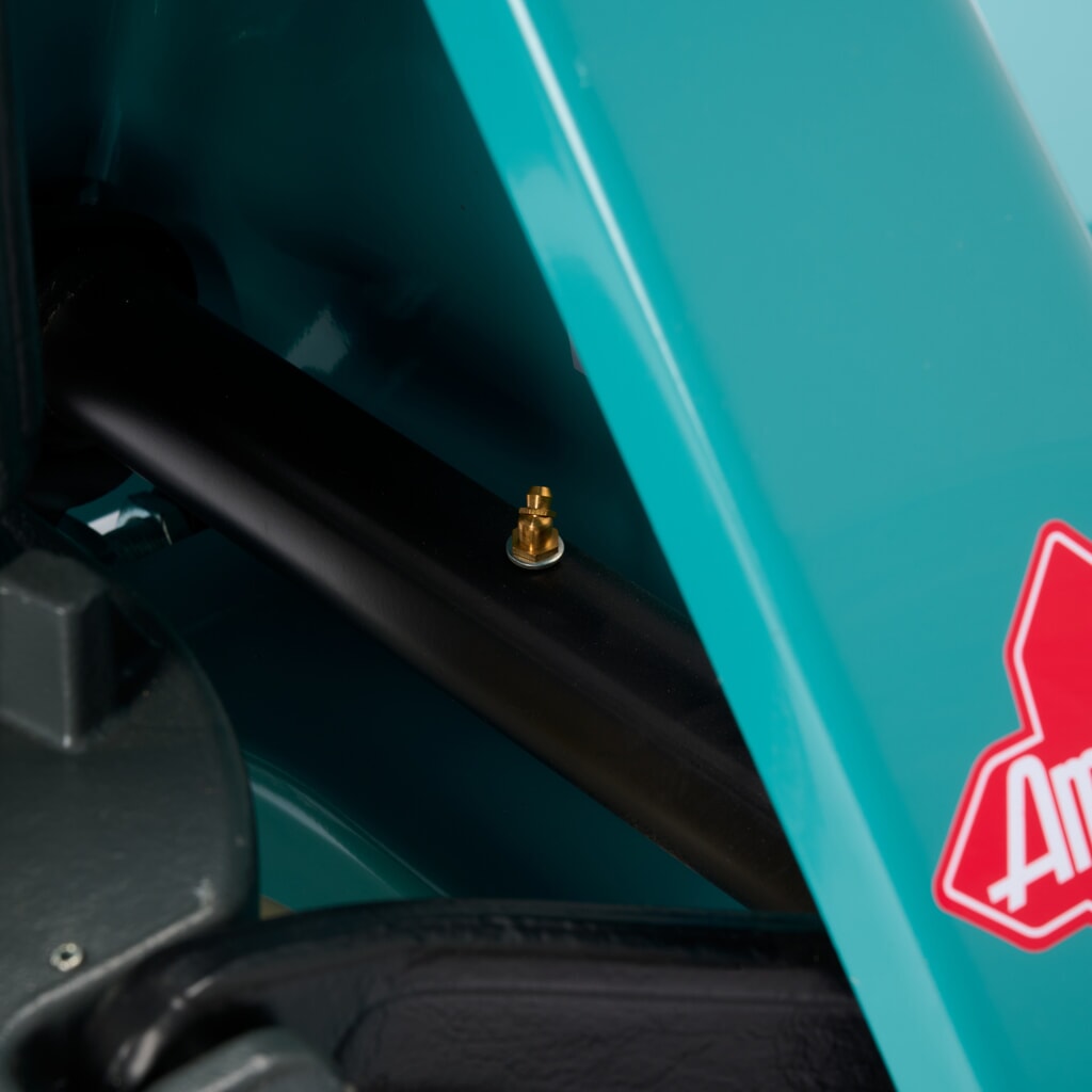 Ameise® PTM 2.5 kézi emelőkocsi, 2500 kg teherbírás, 1150 mm villahossz, nylon kerekek, tandem görgők Termékkép száma 12: Ameise® PTM 2.5 kézi emelőkocsi, 2500 kg teherbírás, 1150 mm villahossz, nylon kerekek, tandem görgők