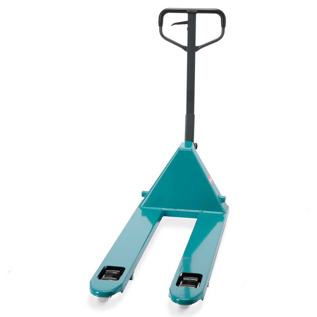 Termékkép száma 6: Ameise® PTM 2.5 kézi emelőkocsi gyorsemeléssel, 2500 kg teherbírás, 1150 mm villahossz, tömörgumi/poliuretán kerekek, tandem görgők
