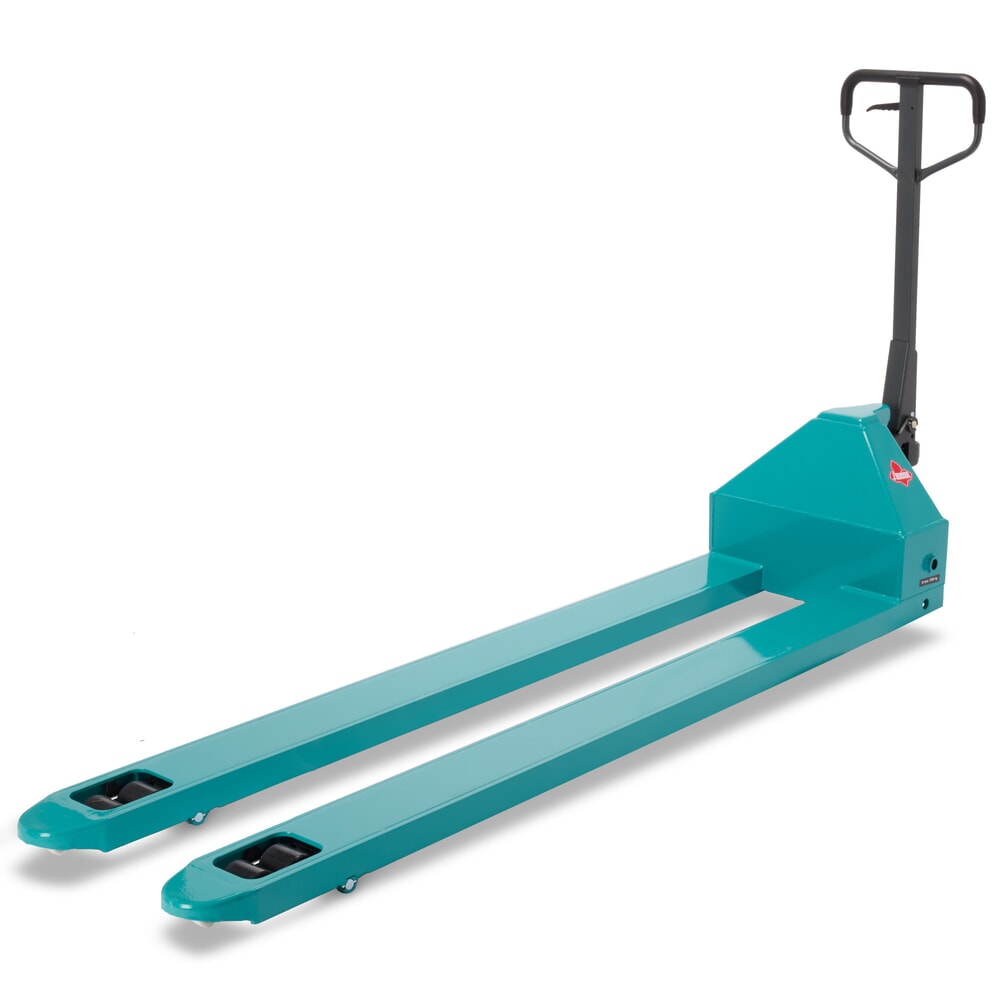 Termékkép száma 6: Ameise® PTM 3.5 kézi emelőkocsi, 3500 kg teherbírás, 2000 mm villahossz, poliuretán kerekek, tandem görgők