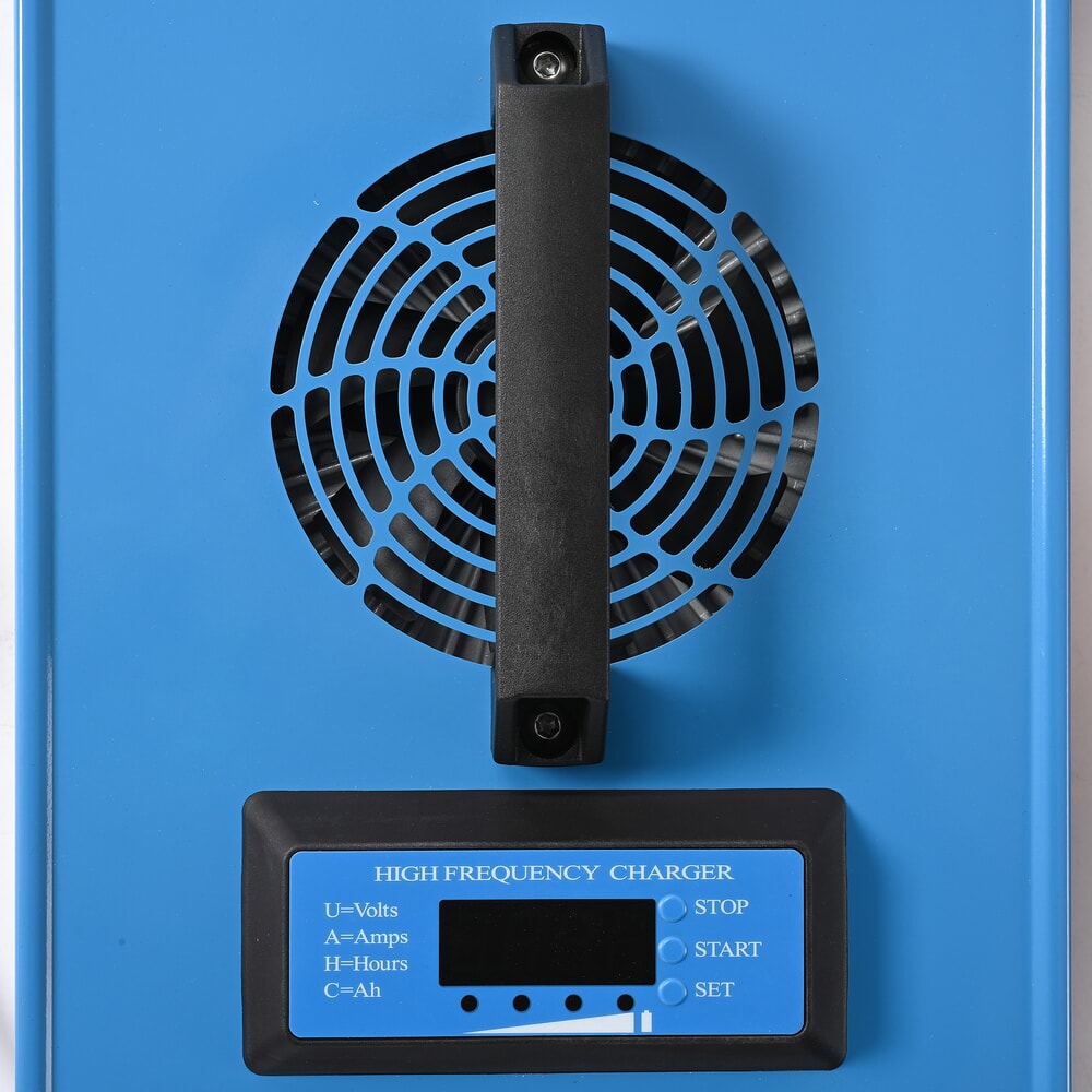Termékkép száma 7: Külső töltőkészülék D400, 80 V, 60 A, CEE piros 32A, 4 pólusú - 3P+E, AntOn by Jungheinrich CBH 2.0 elektromos targoncához