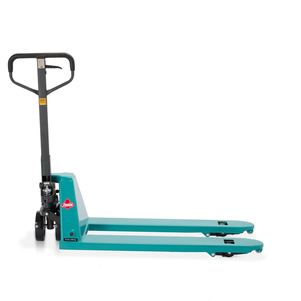Termékkép száma 11: Ameise® PTM 2.5 Cross 4-utas kézi emelőkocsi, teherbírás 2500 kg/1500 kg, villahossz 1150 mm, poliuretán kerekek