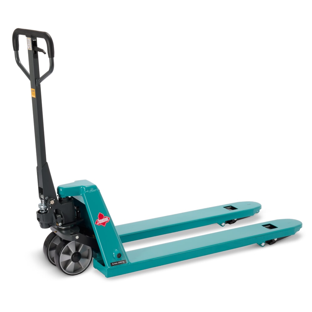 Termékkép száma 13: Ameise® PTM 2.5 Cross 4-utas kézi emelőkocsi, teherbírás 2500 kg/1500 kg, villahossz 1150 mm, poliuretán kerekek
