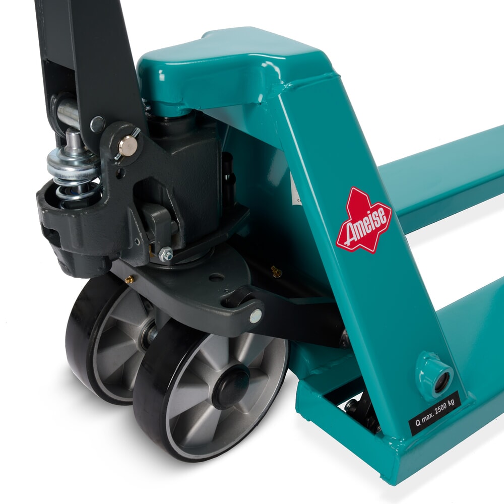 Termékkép száma 14: Ameise® PTM 2.5 Cross 4-utas kézi emelőkocsi, teherbírás 2500 kg/1500 kg, villahossz 1150 mm, poliuretán kerekek