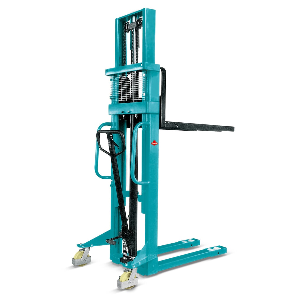 Termékkép: Ameise® PSM 1.0 hidraulikus targonca kéttagú teleszkópos emelőoszloppal, emelési magasság 2000 mm, teherbírás 1000 kg