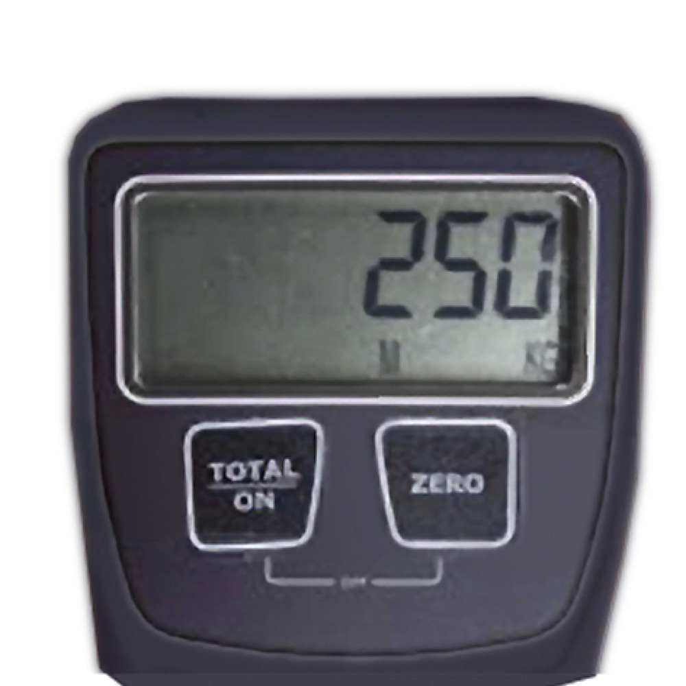 Termékkép száma 2: BASIC PTM 2.0 Scale mérleges emelőkocsi, 5 kg-os mérésköz, teherbírás 2000 kg, tandem görgők