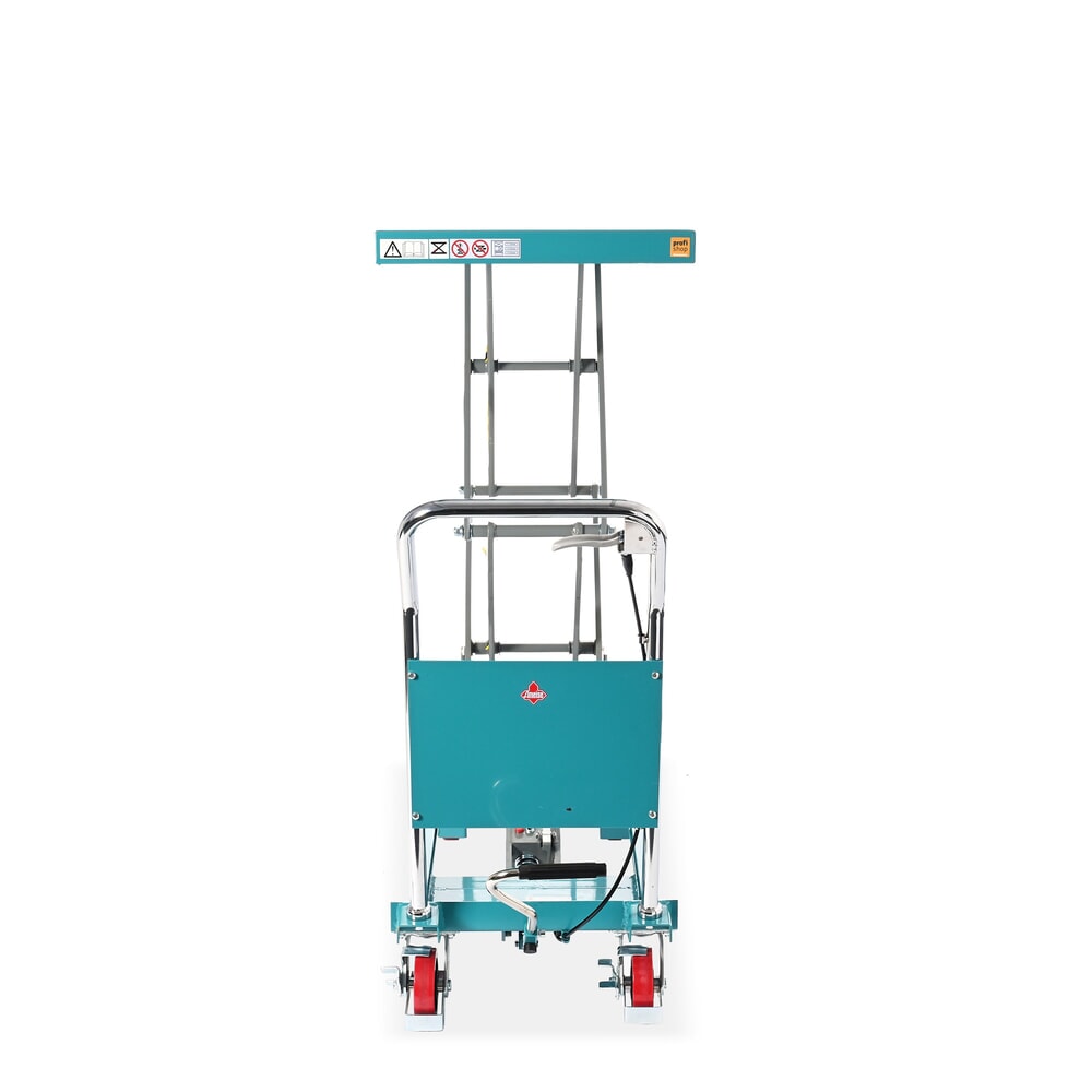 Termékkép száma 2: Ameise® dupla ollós emelőasztalos kocsi, teherbírás 350 kg, plató méret 910 x 500 mm