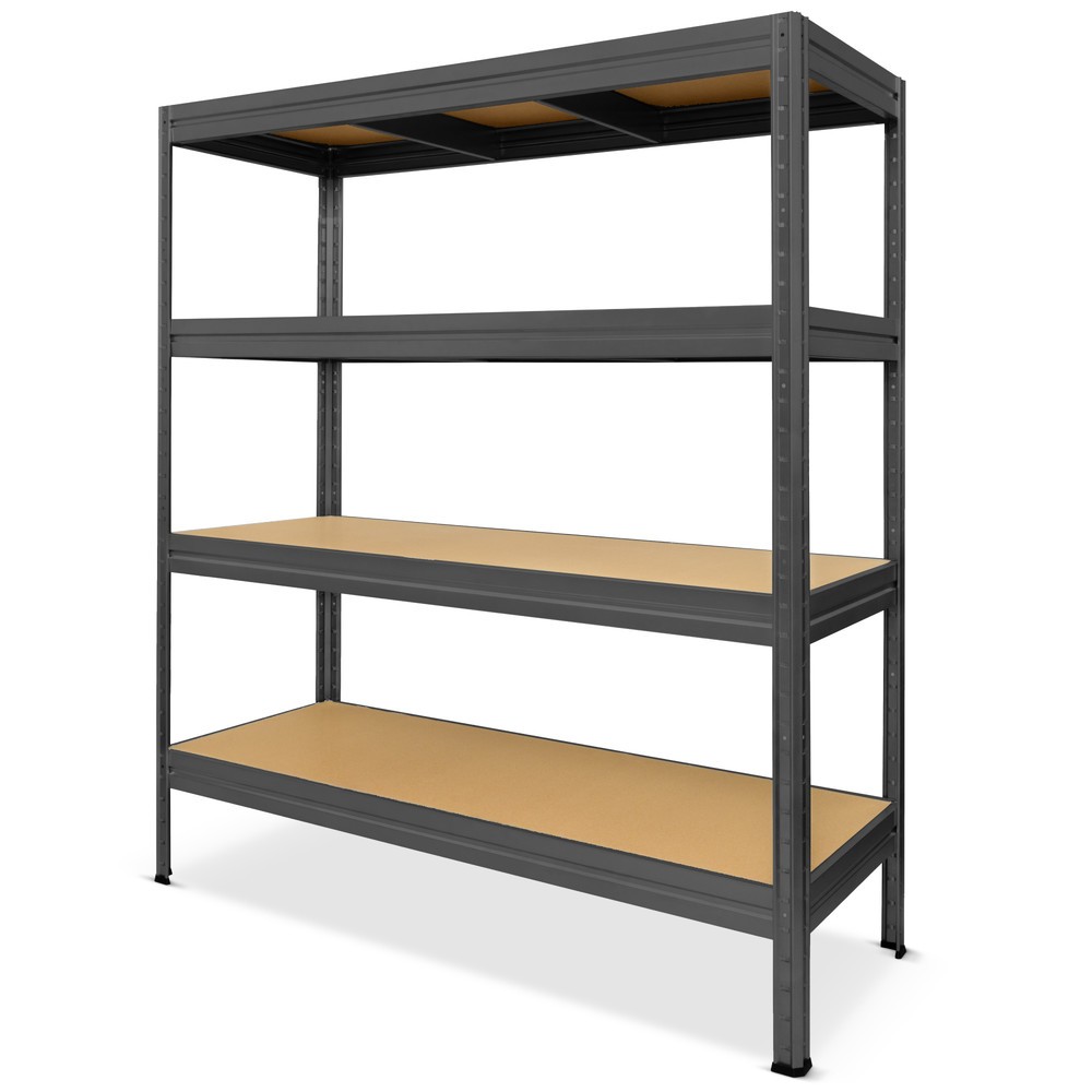 Termékkép száma 1: HEMMDAL nagy teherbírású állvány, XL típus, antracit – 180 x 180 x 60 cm – 2000 kg-ig