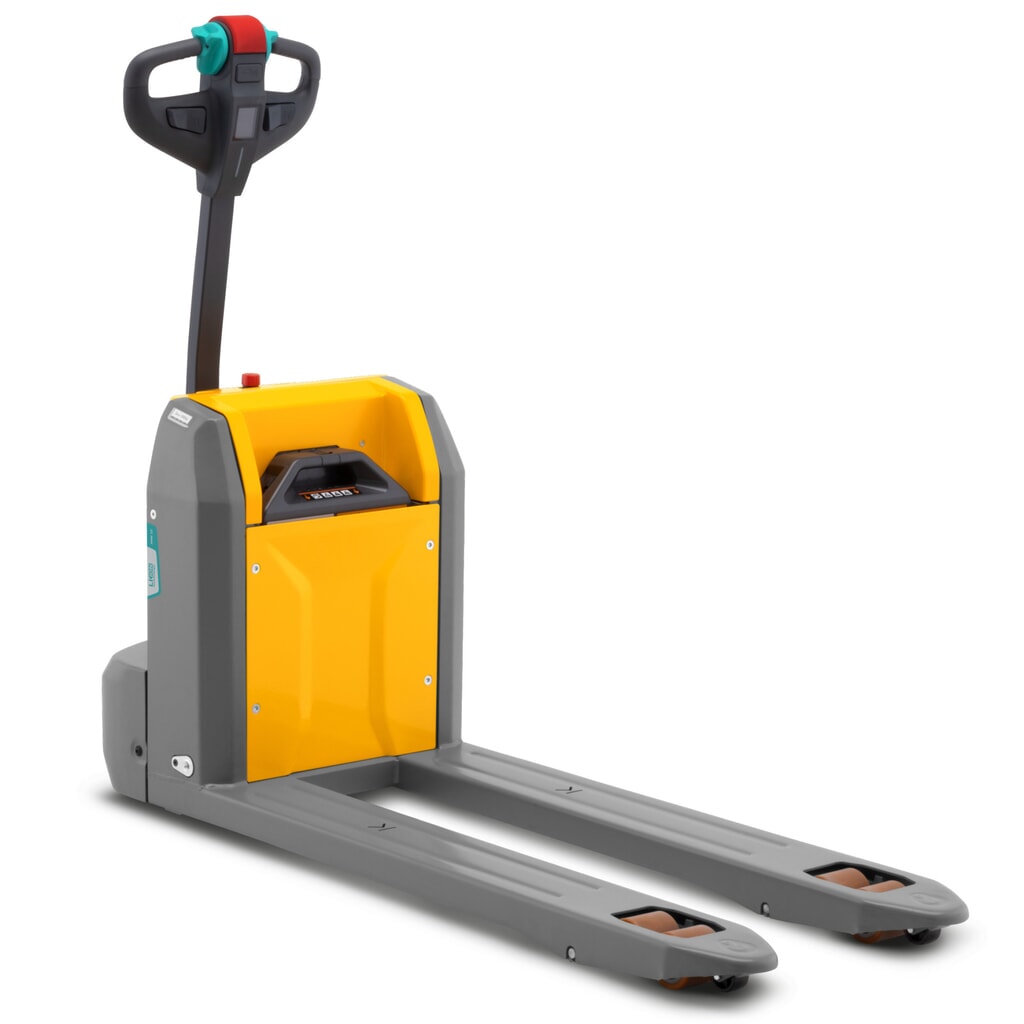Termékkép száma 4: Jungheinrich AME 15 elektromos emelőkocsi, teherbírás 1 500 kg, villahossz 800 mm, tandem görgők