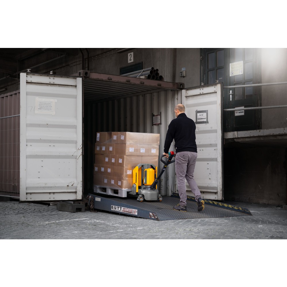 Termékkép száma 10: Jungheinrich AME 16 elektromos emelőkocsi, teherbírás 1600 kg, villahossz 1150 mm