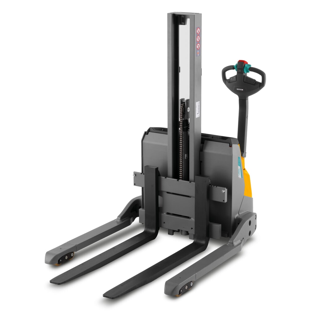 Termékkép száma 3: Jungheinrich EJC 110bi E elektromos gyalogkíséretű targonca, mono oszlop, emelési magasság 1230 mm, teherbírás 1200 kg, proporcionális hidraulika, kerékkartávolság 891 mm
