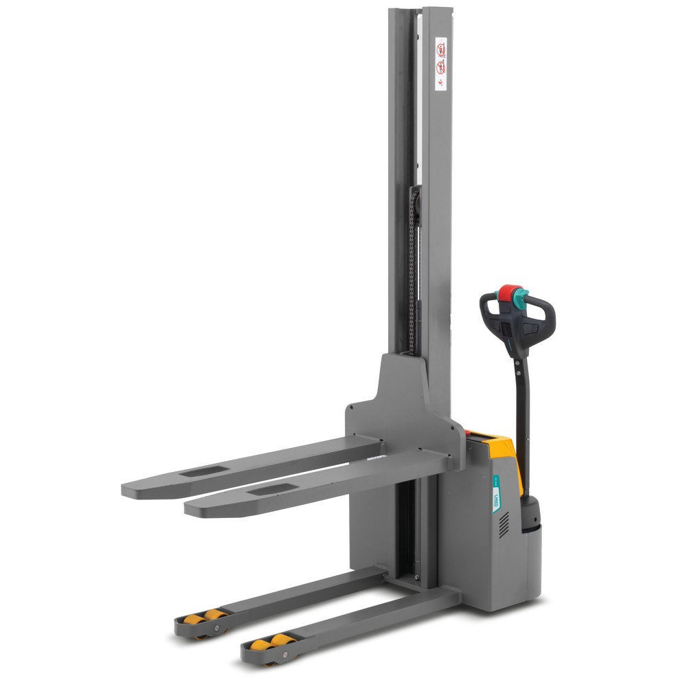 Termékkép száma 4: Jungheinrich EJC M10 E elektromos gyalogkíséretű targonca, mono oszlop, emelési magasság 1625 mm, teherbírás 1000 kg