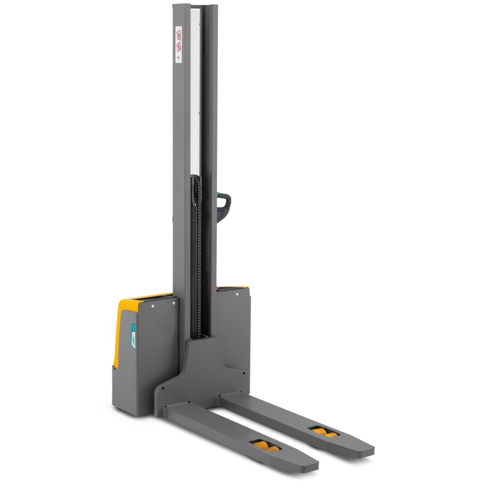 Termékkép száma 5: Jungheinrich EJC M10 E elektromos gyalogkíséretű targonca, mono oszlop, emelési magasság 1625 mm, teherbírás 1000 kg