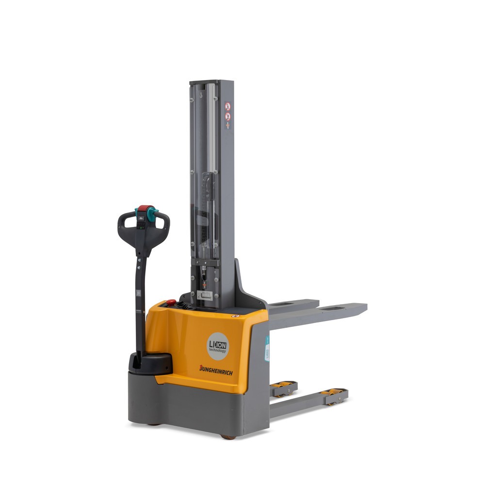 Termékkép száma 9: Jungheinrich EJC M10 E elektromos gyalogkíséretű targonca, mono oszlop, emelési magasság 1625 mm, teherbírás 1000 kg