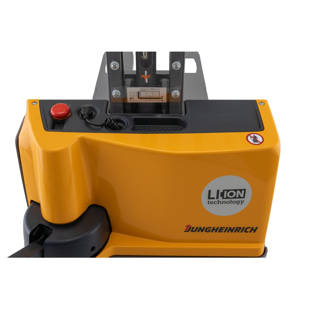 Termékkép száma 10: Jungheinrich EJC M10 E elektromos gyalogkíséretű targonca, mono oszlop, emelési magasság 1625 mm, teherbírás 1000 kg