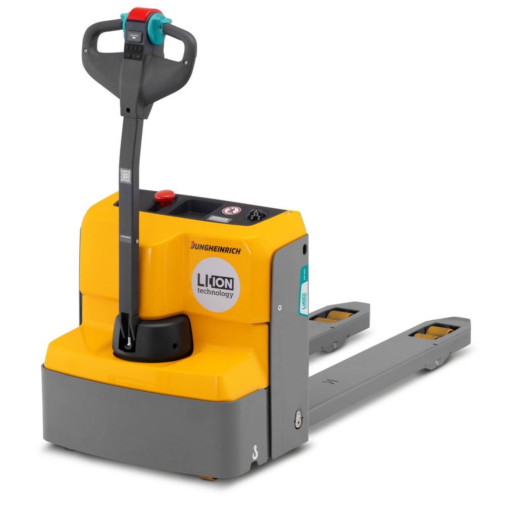 Termékkép: Jungheinrich EJE M15 elektromos emelőkocsi, teherbírás 1500 kg, villahossz 1150 mm
