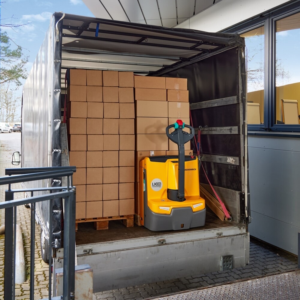 Termékkép száma 5: Jungheinrich EJE 120i elektromos emelőkocsi, teherbírás 2000 kg, villahossz 1150 mm