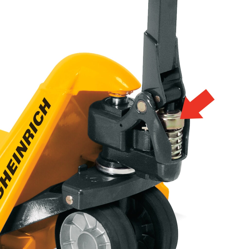 Termékkép száma 2: Jungheinrich AM 22 kézi emelőkocsi gyorsemeléssel, teherbírás 2200 kg, különleges villakocsi szélesség 680 mm, villahossz 1150 mm, nylon