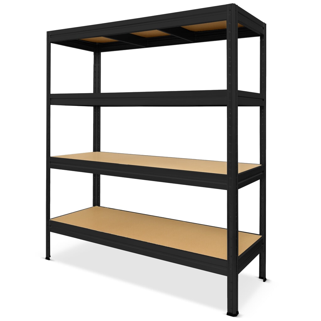 Termékkép: Hemmdal kézi kiszolgálású állvány, L típus, rekeszterhelés 375 kg, MxSzxMé 1 770 x 1 600 x 600 mm